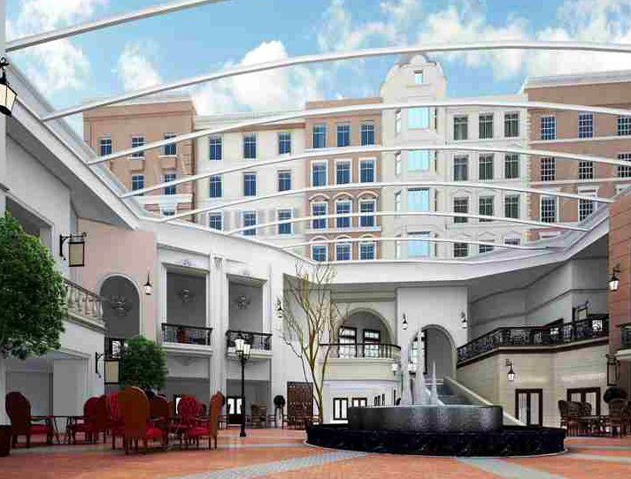 Palladium lifestyle destination render